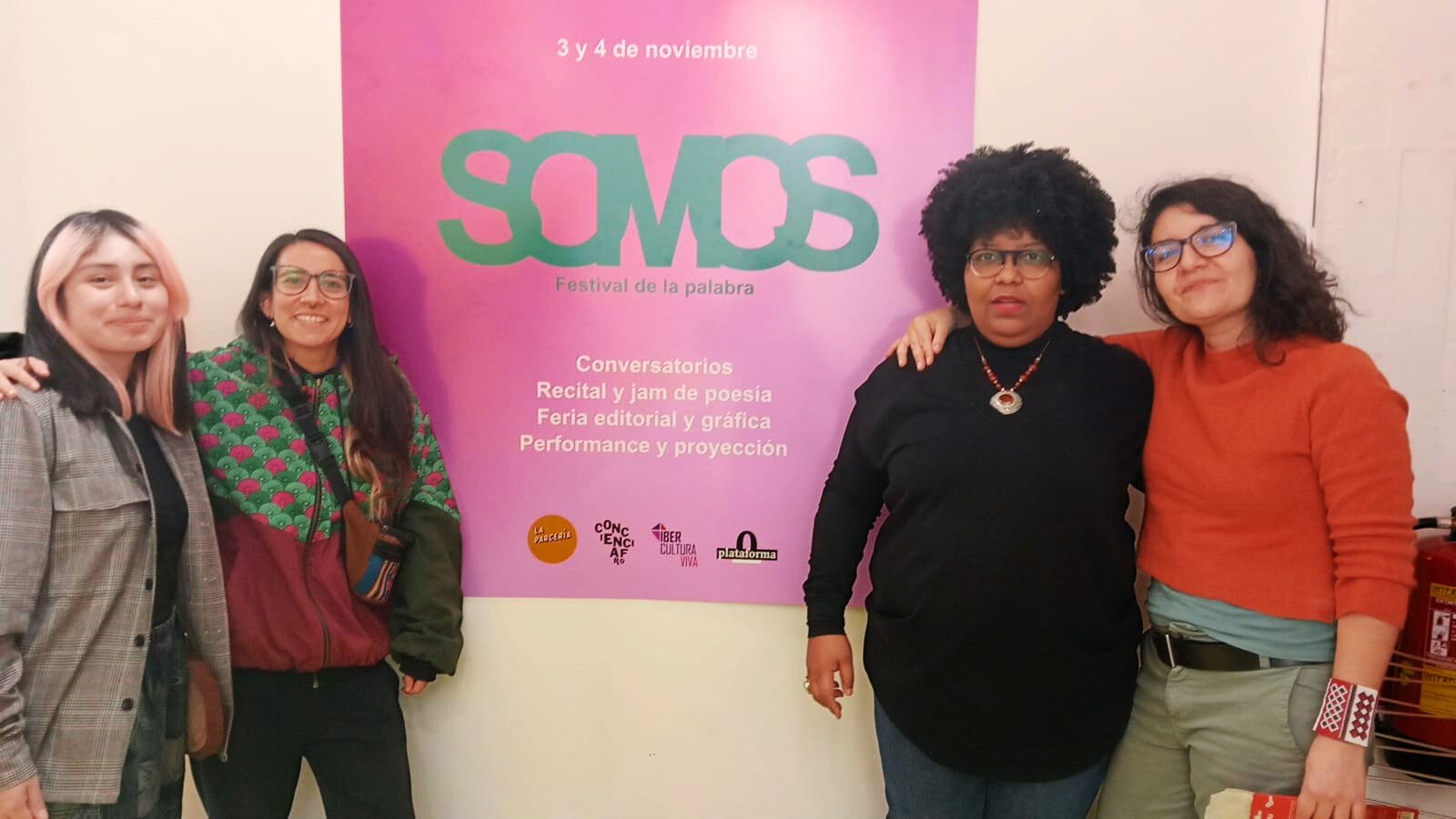 La Parcería y Espacio Afro acogen Somos: Festival de La Palabra, una apuesta cultural antirracista de Plataforma Cero que tendrá lugar este fin de semana en la capital.