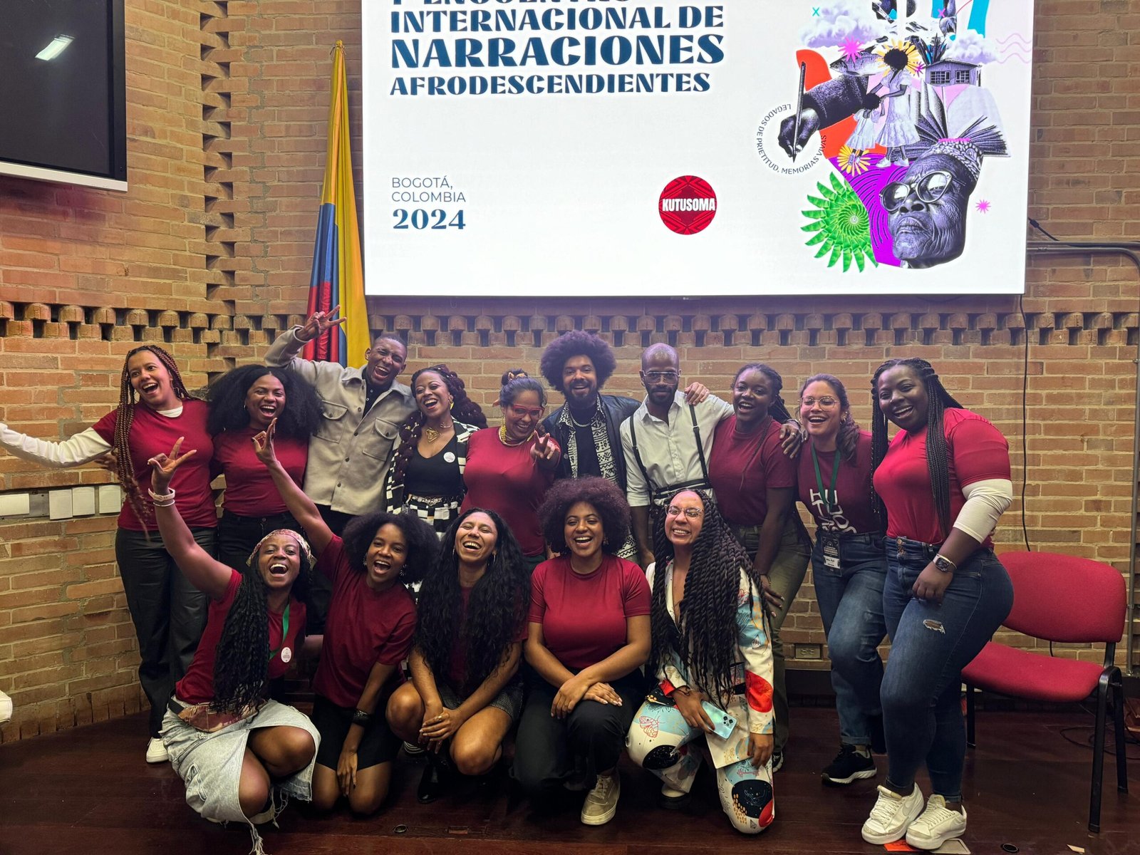 Legados de prietitud y memorias vivas: se celebra el Primer Encuentro Internacional de Narraciones Afrodescendientes en Bogotá.